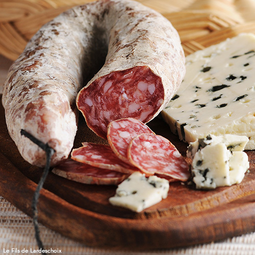 Saucisson au roquefort
